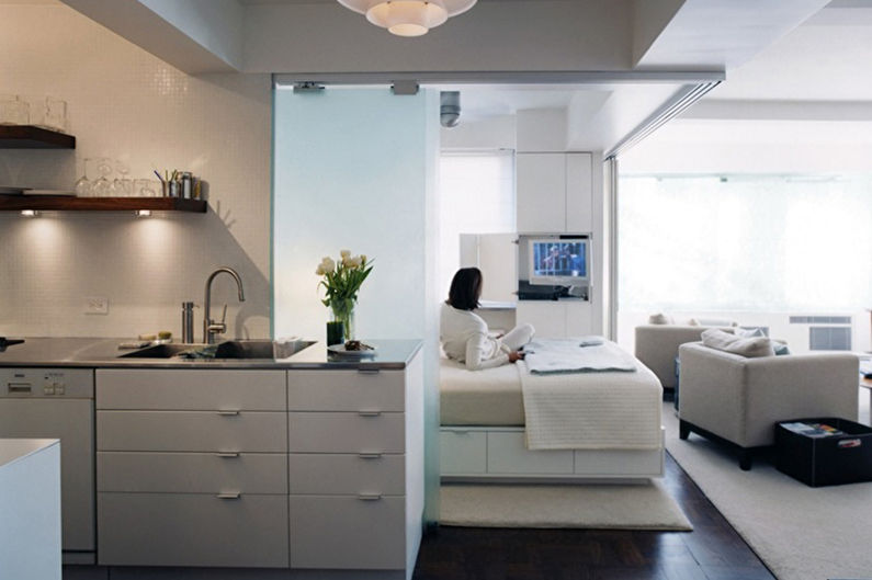 Minimalistyczne apartamenty – apartament typu studio Przeznaczenie