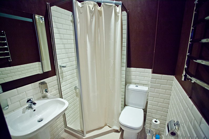 Malý dizajn kúpeľne 3 m²