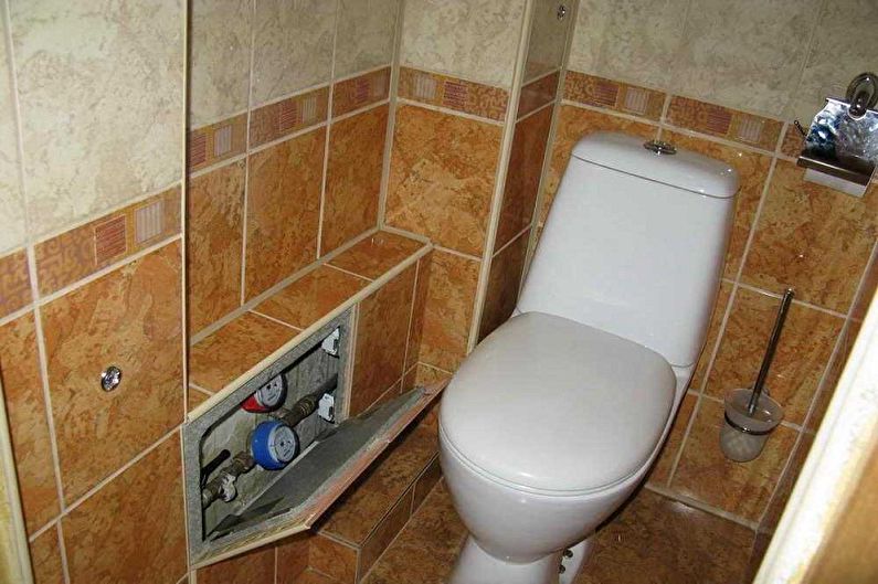 Toalettveggdekorasjonsmateriale - Gipsplater