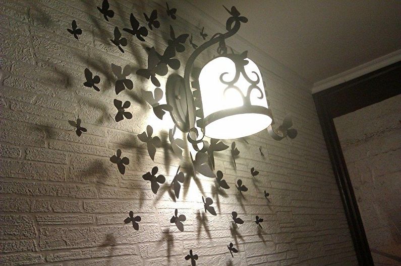 Borboletas na parede - composições de parede de borboletas