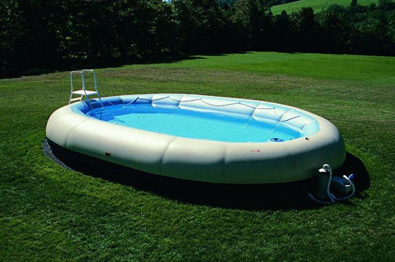 Uppblåsbar pool för sommarstugor
