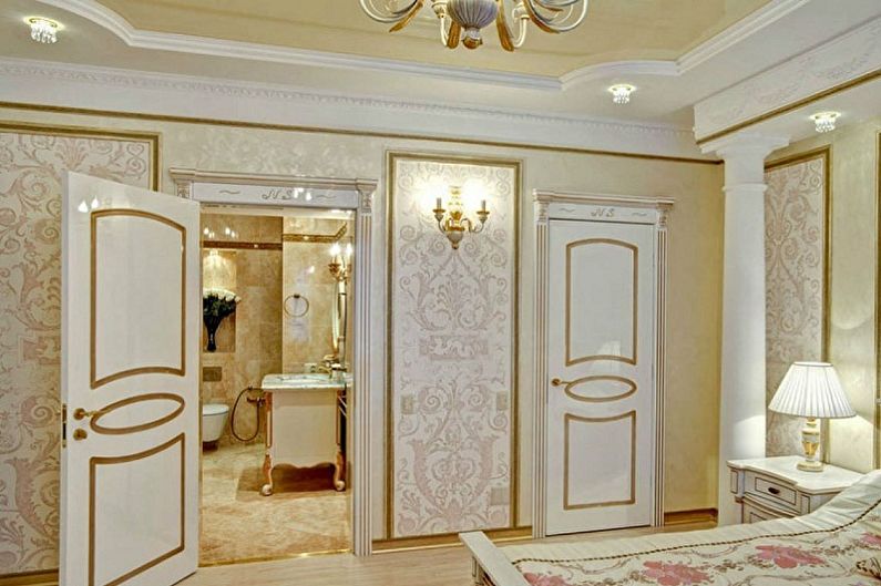 Vita dörrar i olika inredningsstilar - Klassisk stil