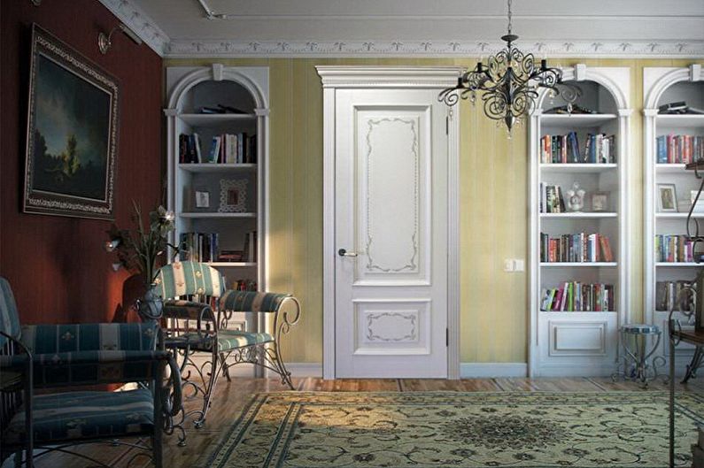 Vita dörrar i olika inredningsstilar - Provence