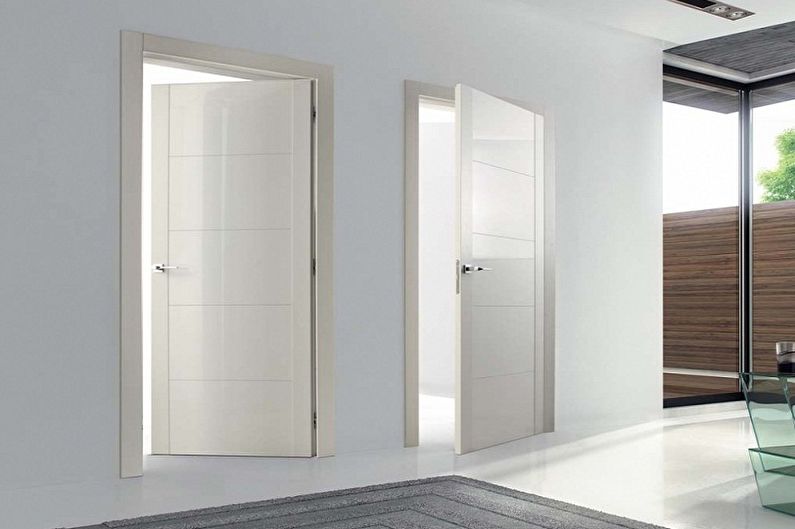 Λευκές πόρτες στο εσωτερικό - Υλικά για κατασκευή