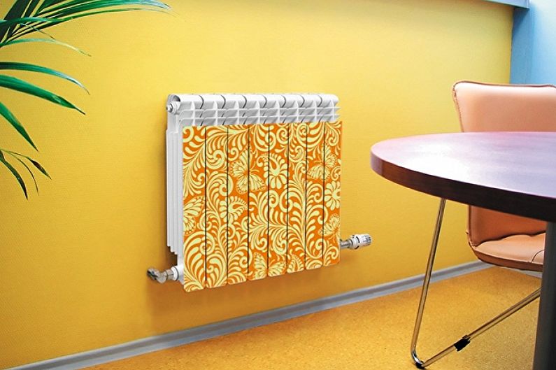 Bimetalni grelni radiatorji - dekor