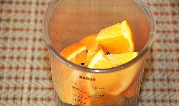 připravit pomeranče