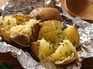 Ofenkartoffeln in Folie