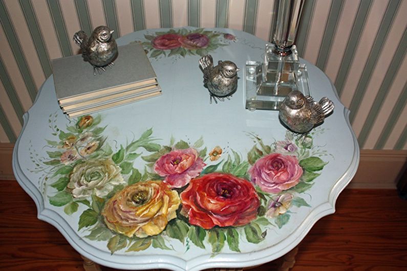 Umetniško slikanje - DIY stara miza