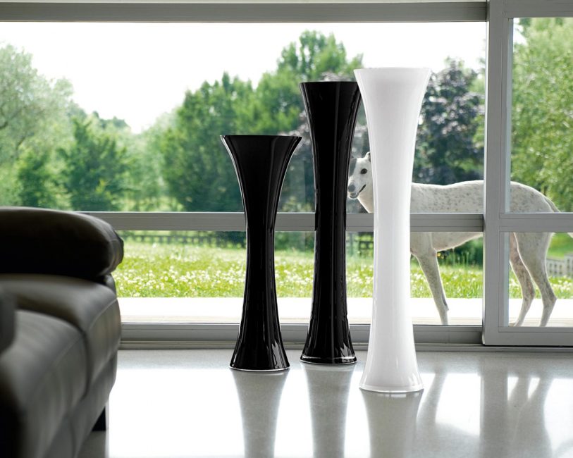 Pri izbiri vaze ne pozabite na izbrani slog.