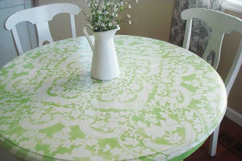 Stôl decoupage - decoupage nábytku pre domácich majstrov