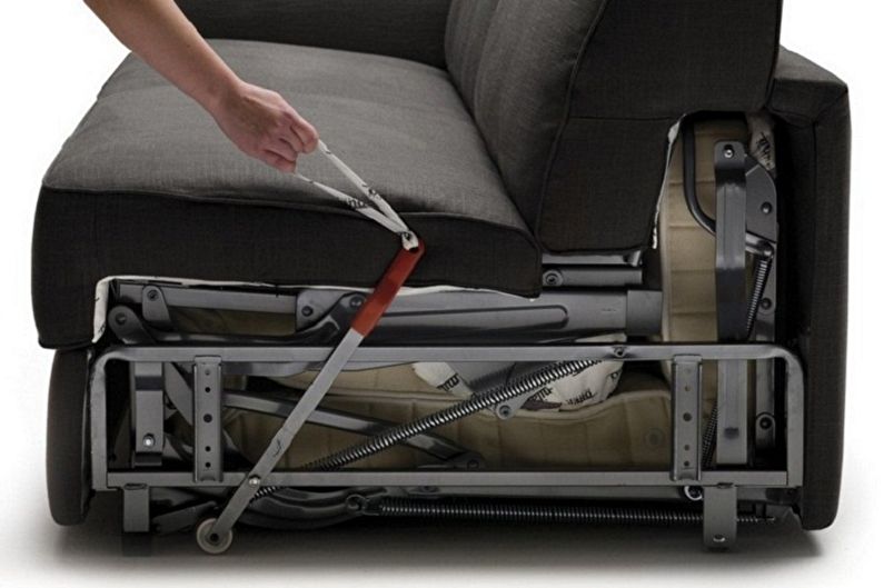 Cum să alegeți o canapea cu o saltea ortopedică - Puncte tehnice