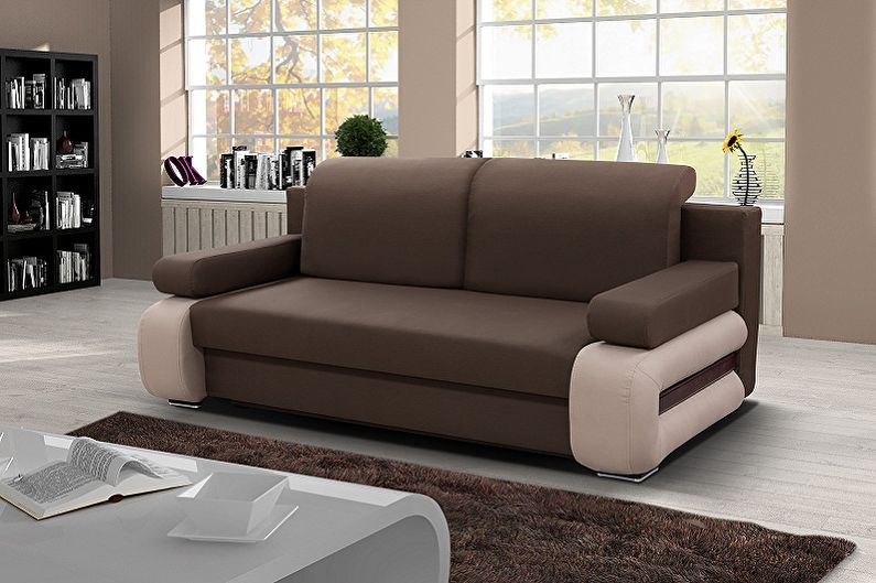 Tipos de sofás con colchón ortopédico.