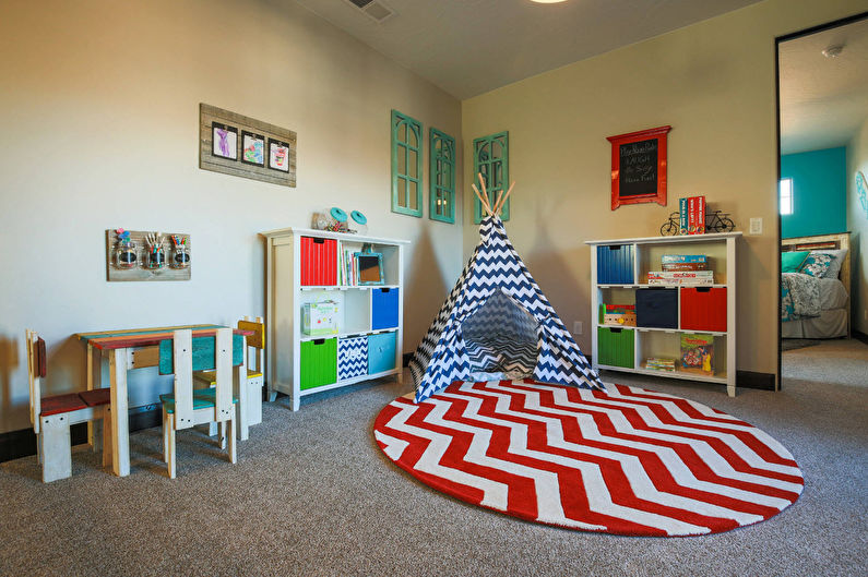 עיצוב חדרי ילדים - עיצוב ותאורה