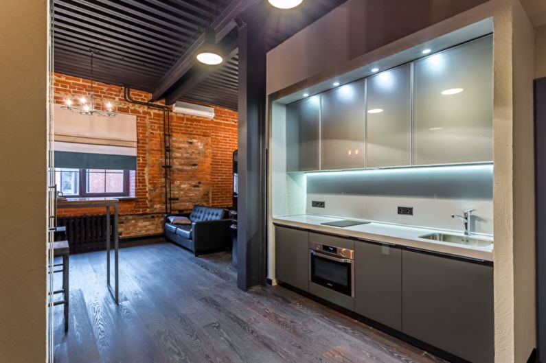Design av en to -roms leilighet - Funksjoner av moderne renovering