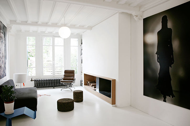 Návrh interiéru obývačky 17 m2 - Foto