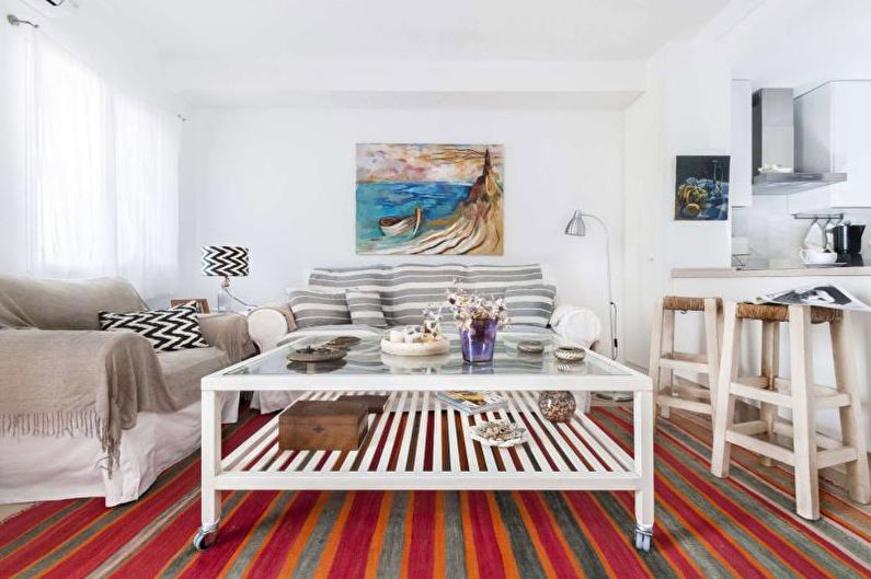 Living Room Design 2021 - Varm palett