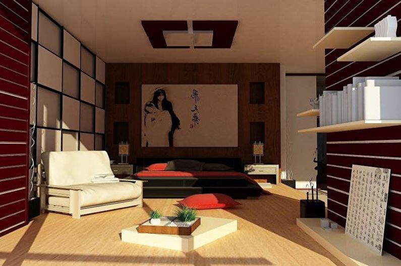 Ethnic Style Teen Boy Room - Interior Design