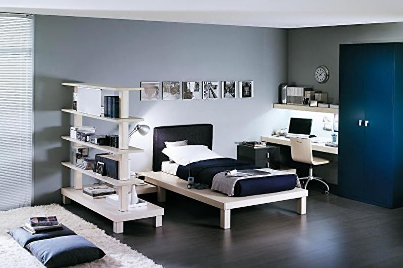 Projeto do quarto do adolescente - móveis