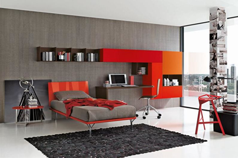 Diseño de habitaciones para adolescentes: ergonomía de los muebles