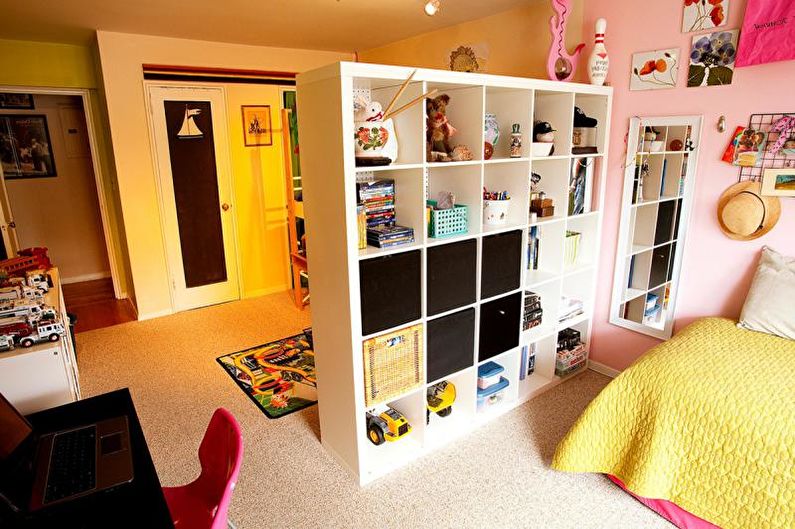 Zonificación de una habitación para dos niños: diseñe una habitación para un adolescente