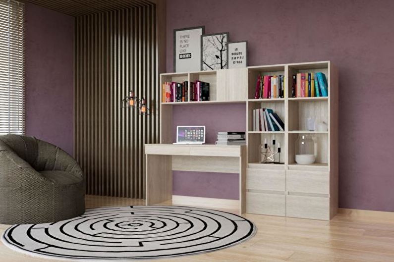Diseño de habitaciones para adolescentes - Ergonomía de muebles