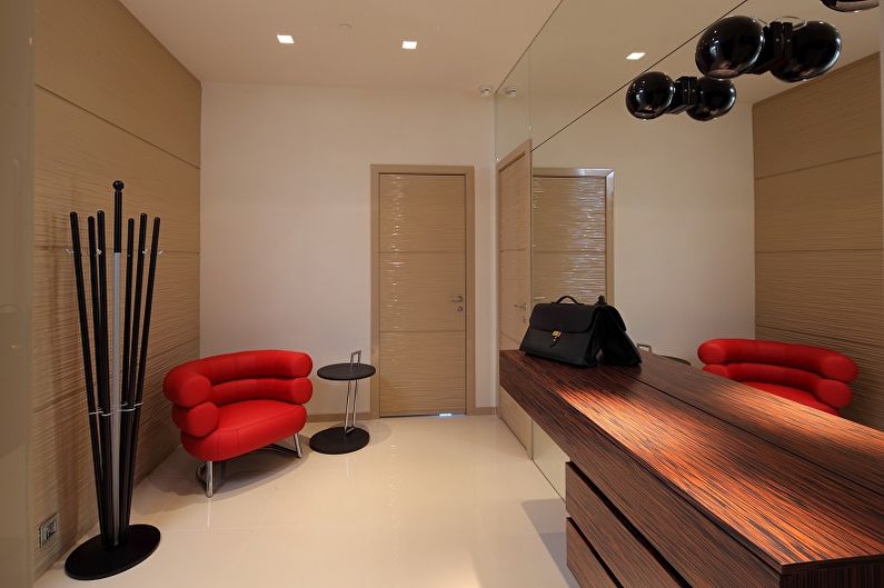 Oblikovanje hodnika v slogu minimalizma