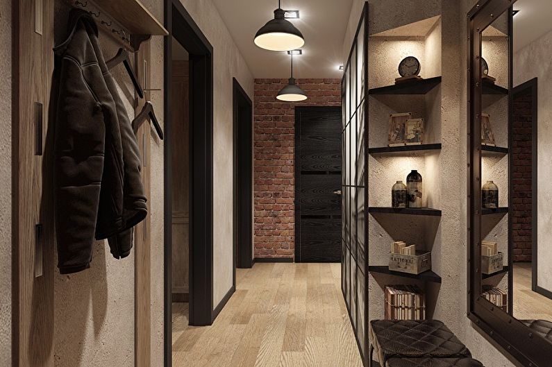Loft Style Corridor - Inredning