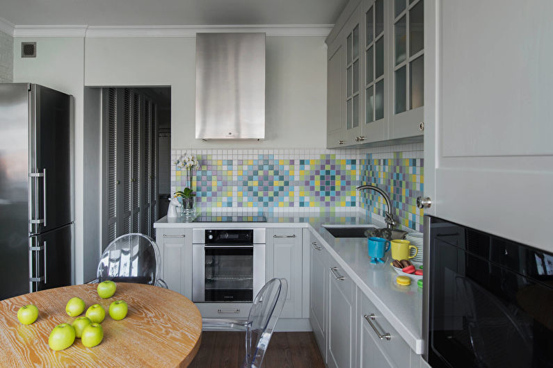 Design de interiores da cozinha 11 m². - Foto