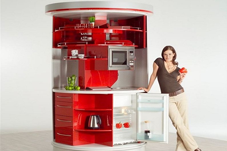 Diseño de cocina de 3 por 4 metros - Mobiliario