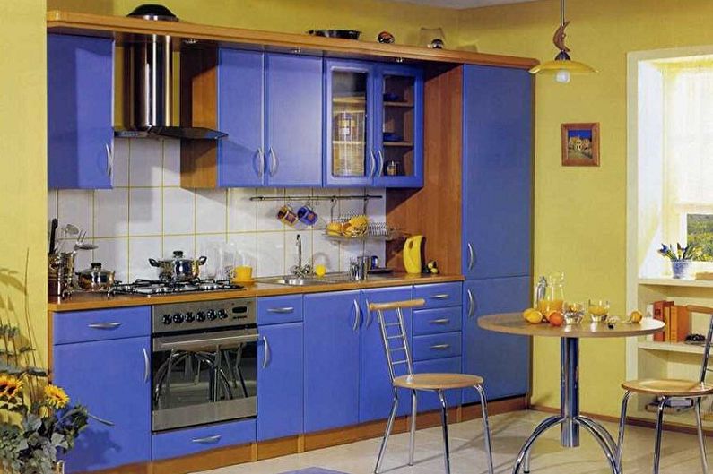 Kuchynský dizajn 3 x 4 metre - farby