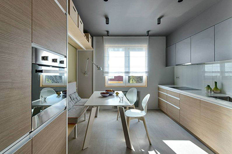 Kuchynský dizajn 8 m2 - ako správne usporiadať kuchynský nábytok