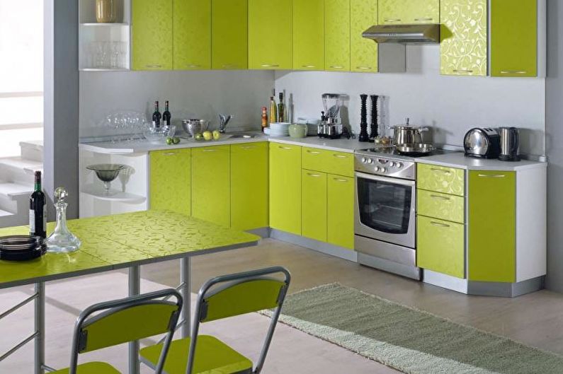 Kuchyňa s jedálňou Lemon - interiérový dizajn