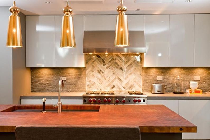 Design interior bucătărie art deco - fotografie
