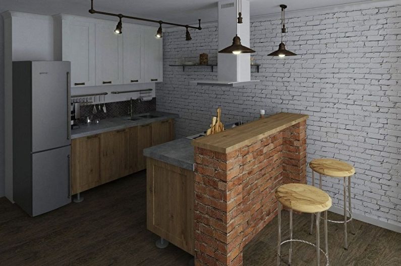 Loft Style Kitchen Design - Möbler
