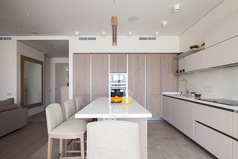 Design minimalist de bucătărie - fotografie