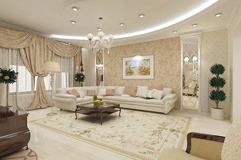 Design de apartament în stil clasic - Caracteristici