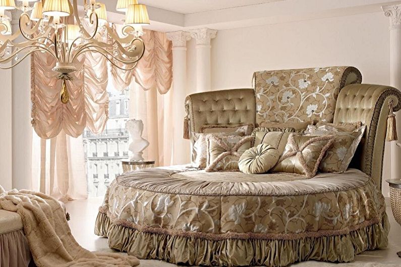 Dormitor - Design de apartament în stil clasic