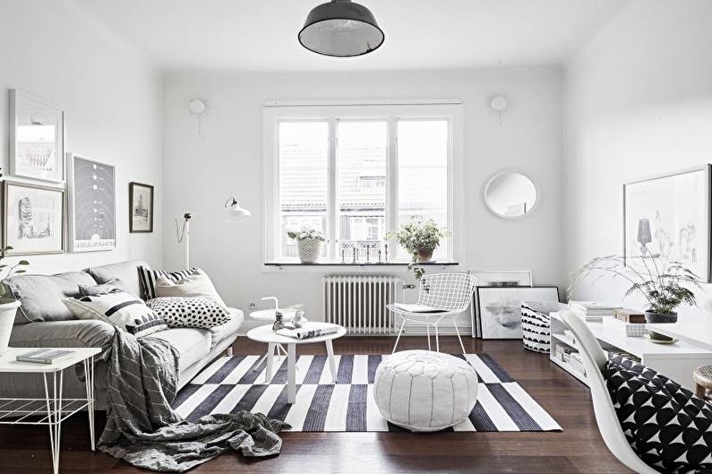 Oblikovanje stanovanj v skandinavskem slogu - značilnosti