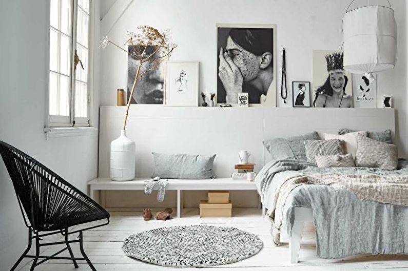 Diseño de interiores de apartamentos de estilo escandinavo - foto