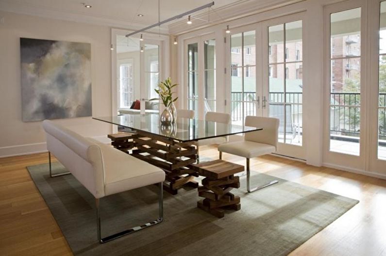 Design interior al unui apartament în stil modern - fotografie