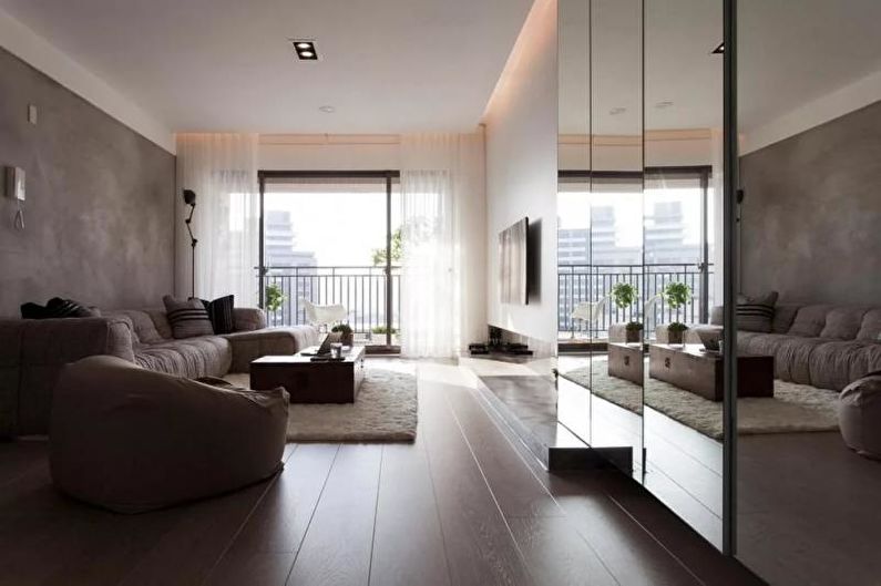 Design interior al unui apartament în stil modern - fotografie