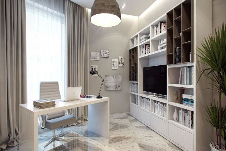 Diseño interior de un apartamento en estilo moderno - foto