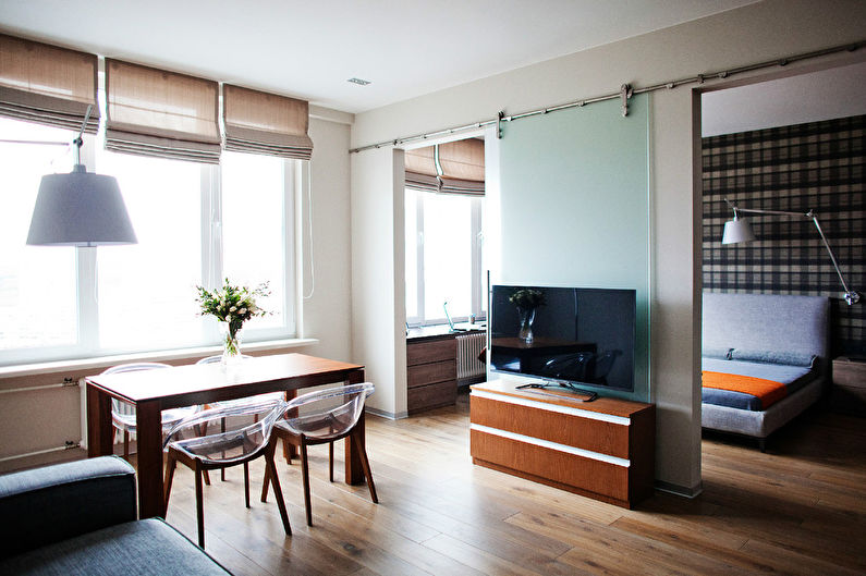 Diseño de apartamento estilo loft para un soltero - foto
