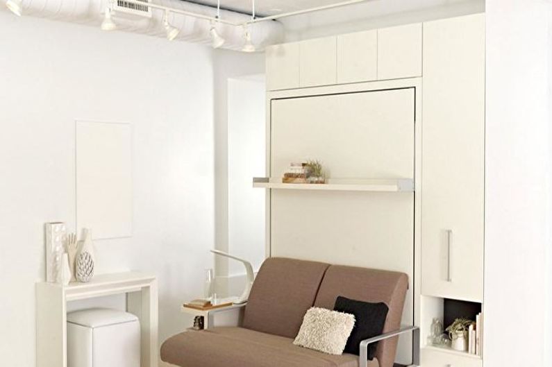 Design av små lägenheter - Möbler