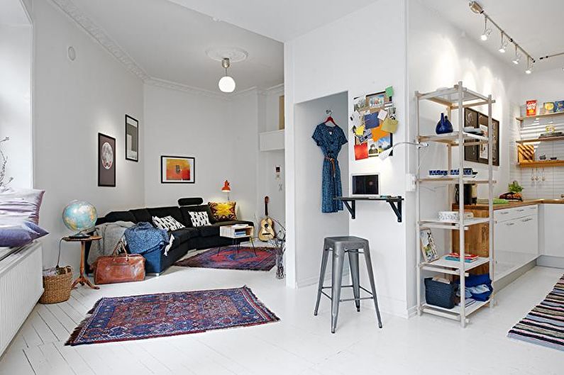 Projekt wnętrza małego mieszkania - zdjęcie
