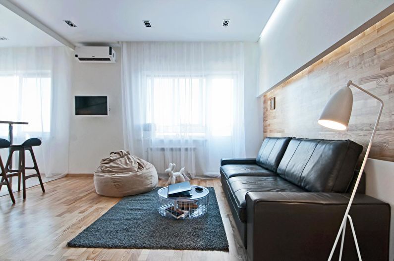 Design av en ett-rums lägenhet för en ung familj