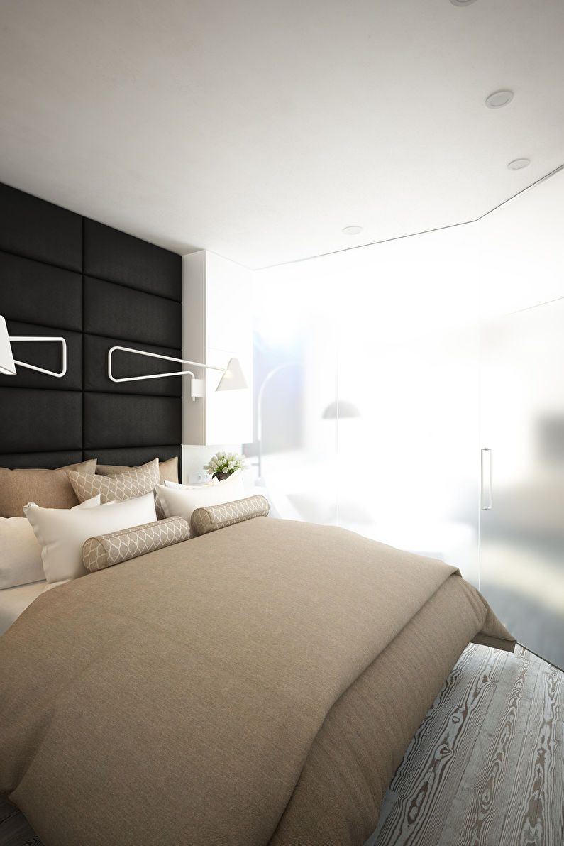 Design av en ett-rums lägenhet från studio Galaxio