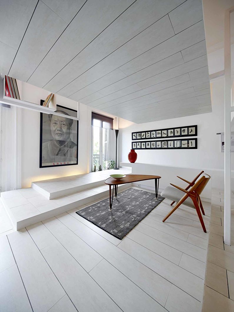 Interiérový dizajn jednoizbového bytu 54 m2