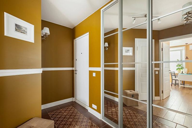 Yellow Hallway - Interior Design 2021