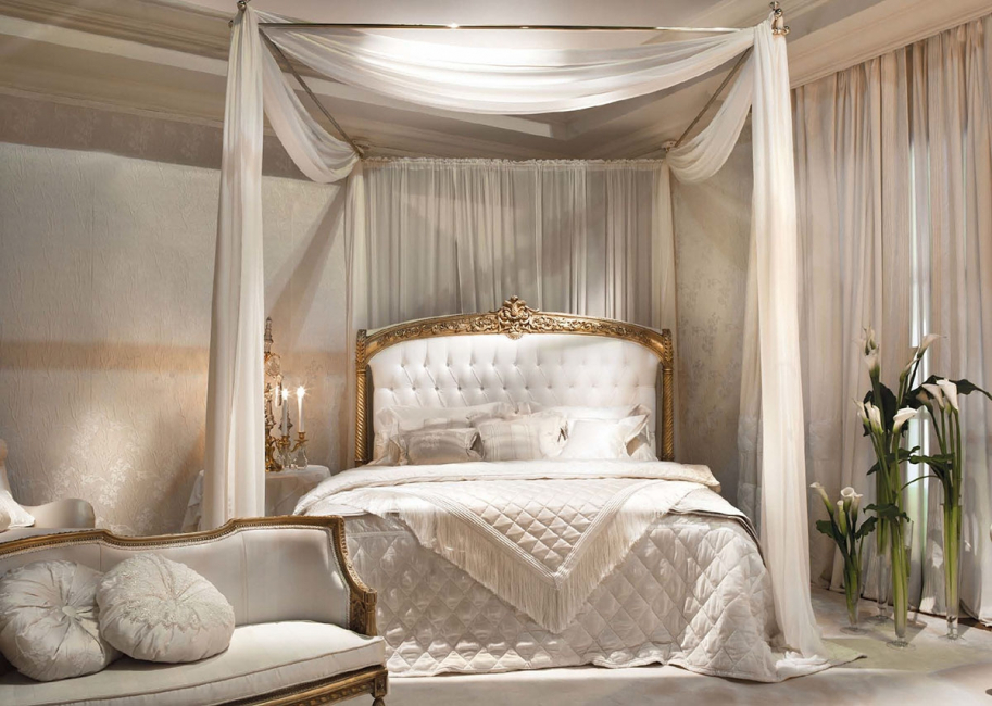 Niedrogi luksus w skromnej sypialni